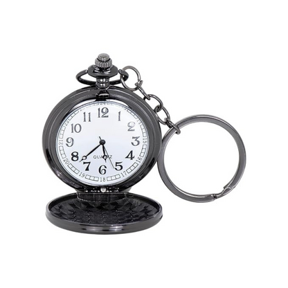 Personalized Antique Pocket Watch Keychain