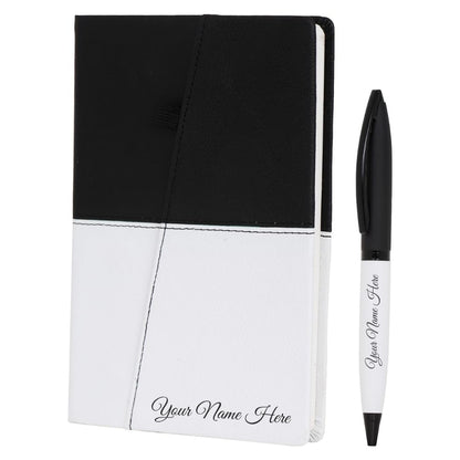 CrownLit Personalised Notes Diary with Personalized Pen, Gift Combo, Size: A5