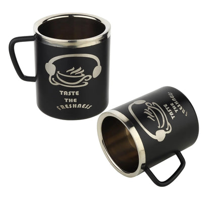 Personalised Stainless Steel Mugs, Heavy Quality