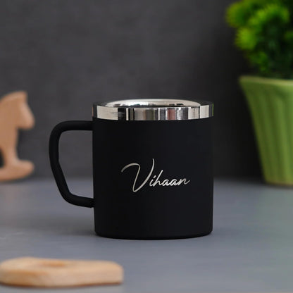 Personalised Stainless Steel Mugs, Heavy Quality