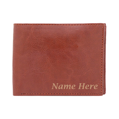 Wallet & Keychain Combo with Name