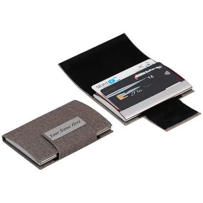 Visiting Cardholder Set of 1, Grey Color