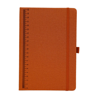 Crownlit Notebook Diary with Ruler, Size: A5